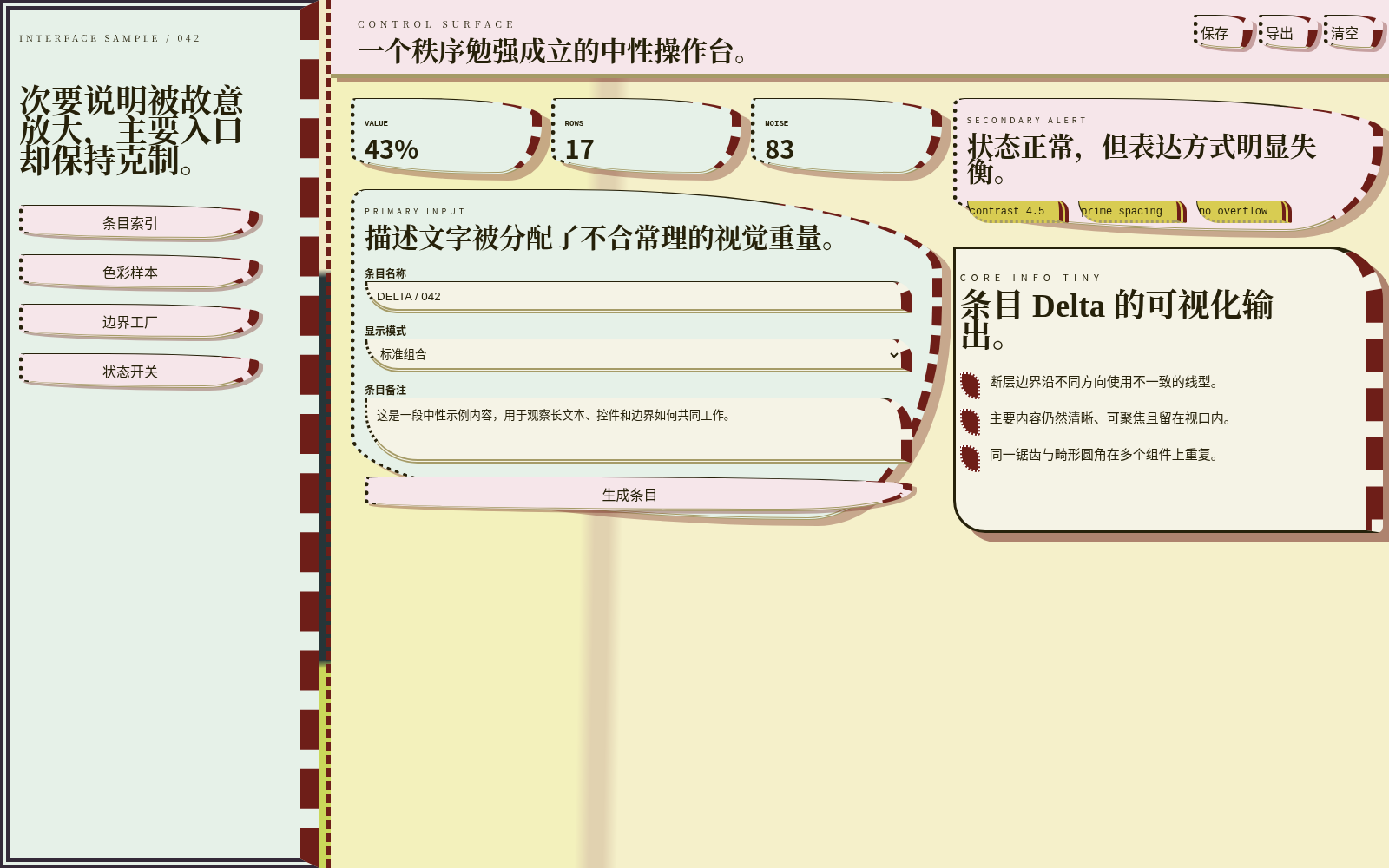 Original Chaos 原生混乱 style preview